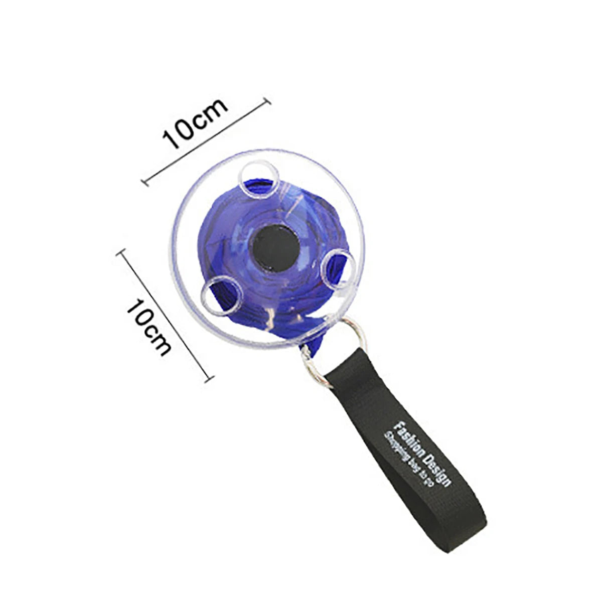 Folding Shopping Bag | Rotating Disc Storage for Groceries