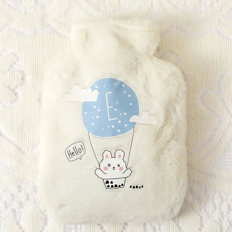 Cartoon Plush Rabbit Bear Hot Water Bottle