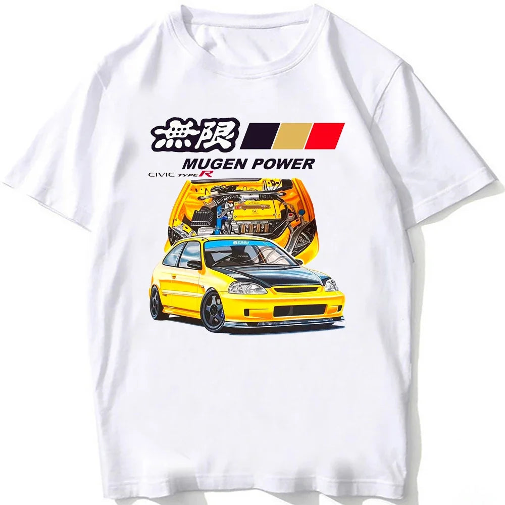 Honda Civic Type R EG6 T-Shirt for Summer - JDM Style
