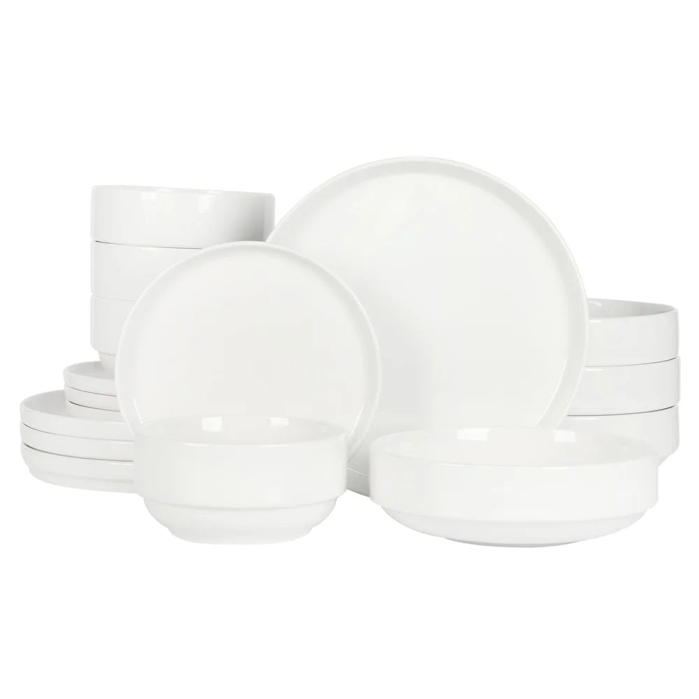 16 Piece Ceramic Dinner Tableware Set