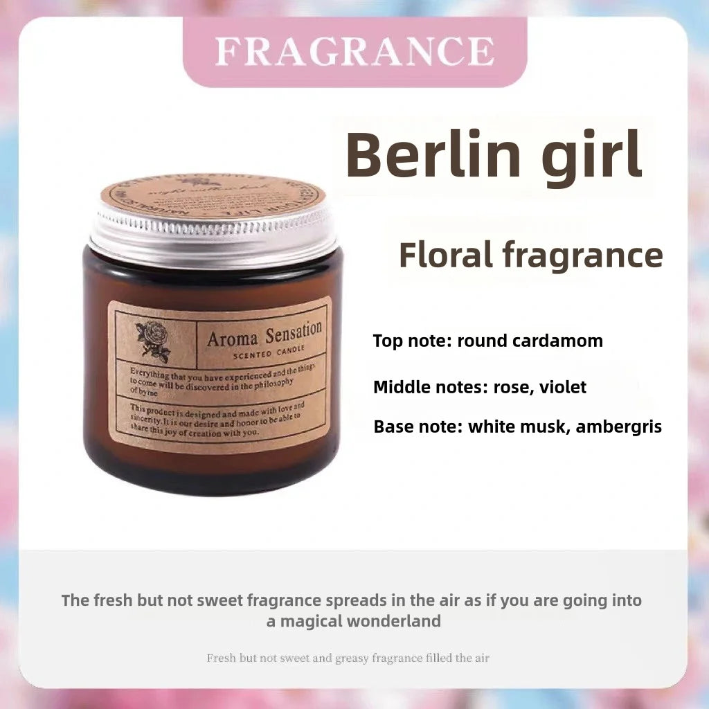 Scented Soy Candles - Smokeless Aromatic Luxury Decor