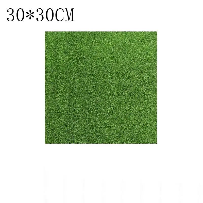 Artificial Lawn Grass Mat - Fake Green Turf for Home & Garden Decor