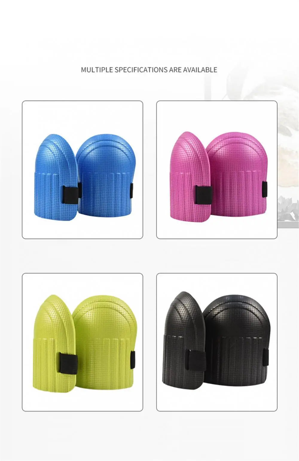 Durable Knee Pads for Tile, Mud & Brick Workers – Comfortable Support for Flooring, Gardening