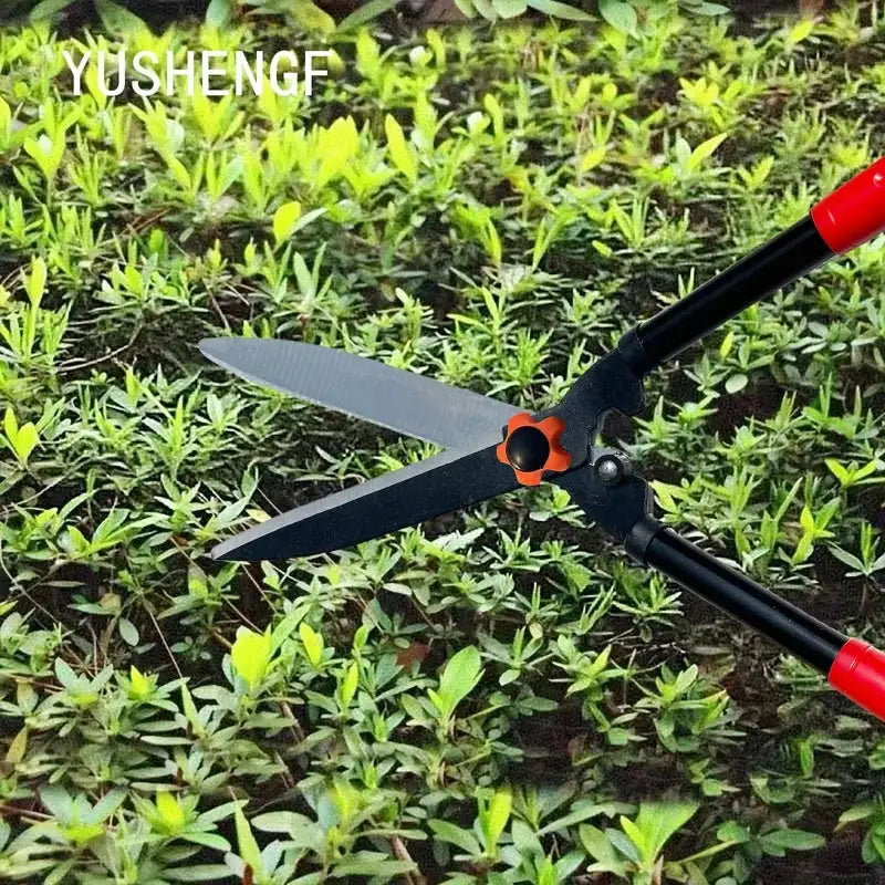 Red Portable Bypass Pruning Shears