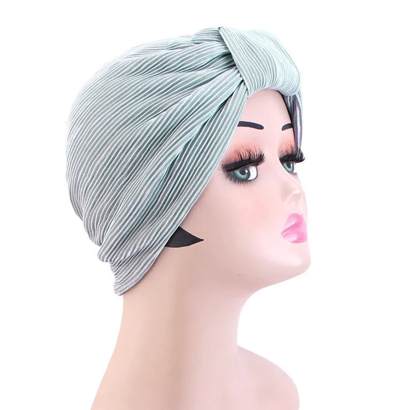 Stretchy Knot Turban | Hijab Cap for Hair Loss