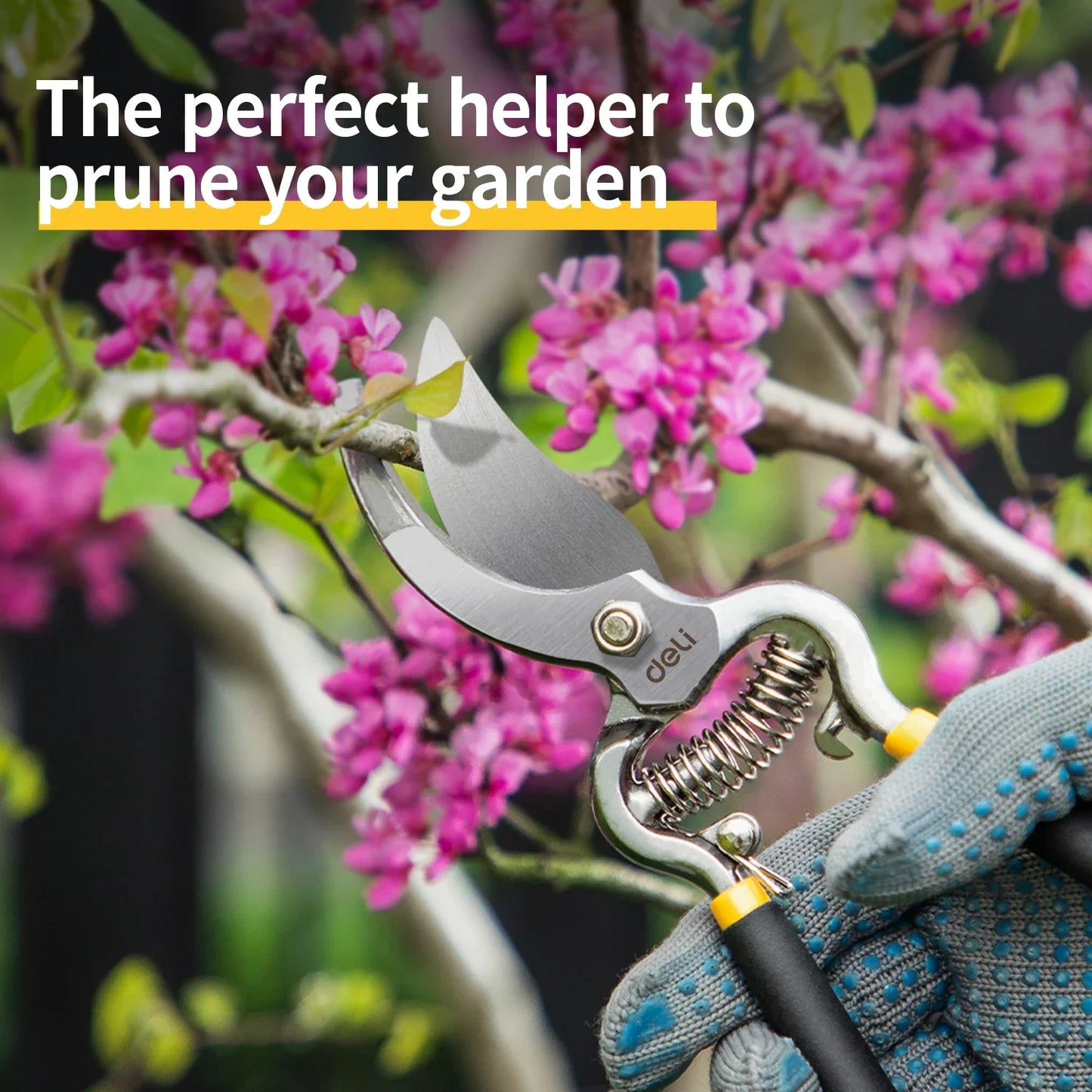 DELI 8" Garden Pruning Shears