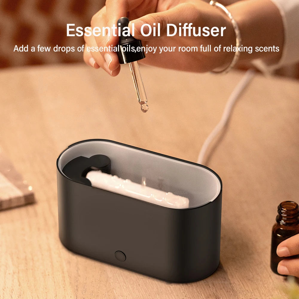 Flame Humidifier Aromatherapy Diffuser | Realistic Flame Effect