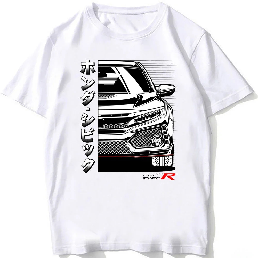 Honda Civic Type R EG6 T-Shirt for Summer - JDM Style