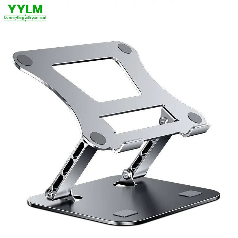 Adjustable Aluminum Alloy Phone Tablet Stand - Cooling Support for Laptops