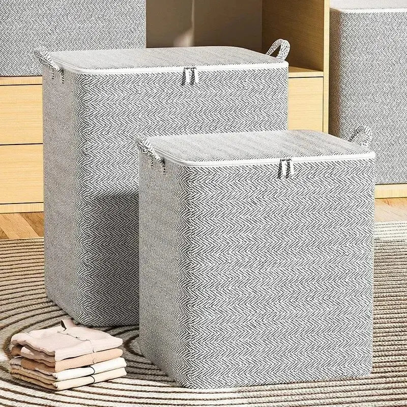 Quilt Storage Bag - Large Capacity Foldable Organizer
