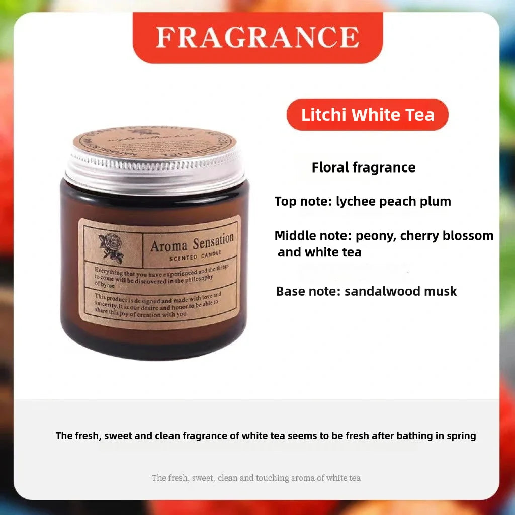 Scented Soy Candles - Smokeless Aromatic Luxury Decor