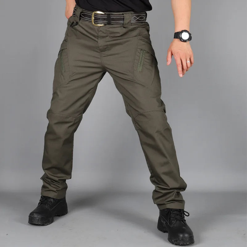 Men's Summer Tactical Cargo Pants - Quick Dry Outdoor Trousers