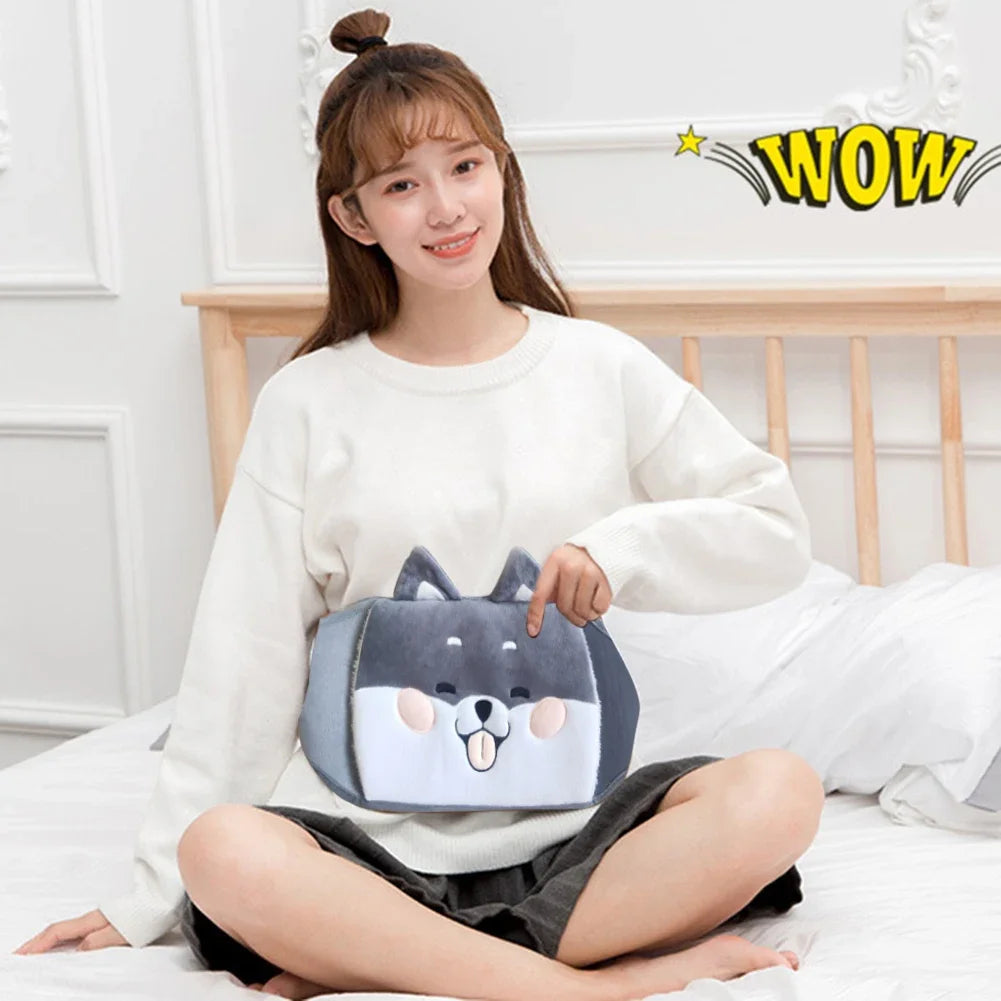 Hot Water Bottle Bag | Plush Waist Cover for Pain Relief