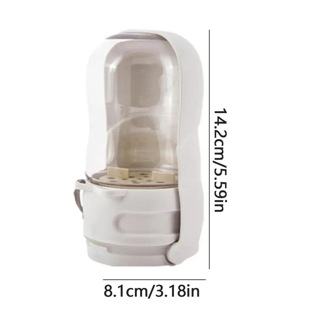 2-in-1 Dog Water Bottle - Portable Food & Water Dispenser