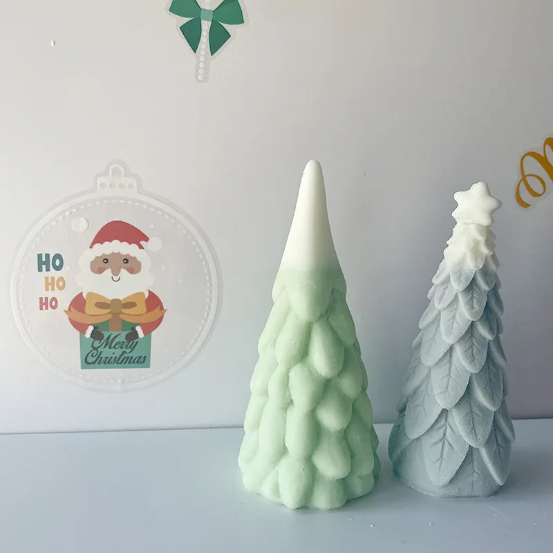 Christmas Tree Scented Candle Mold - DIY Soap & Plaster Ornament