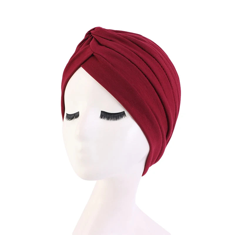 Stretchy Turban Cap | Hijab & Chemo Headwear for Women