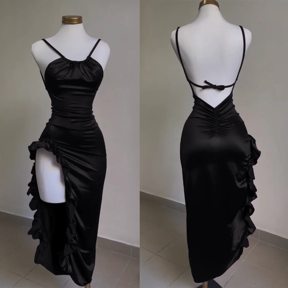 Y2K Halter Spice Girl Dress - Summer Cross-Border Style