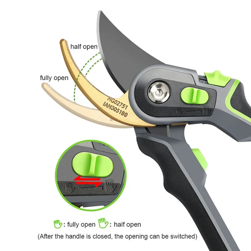 Garden Pruning Shears for Plants & Shrubs