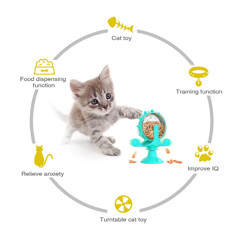 Interactive Treat Leaking Toy – Slow Feeder for Small Dogs