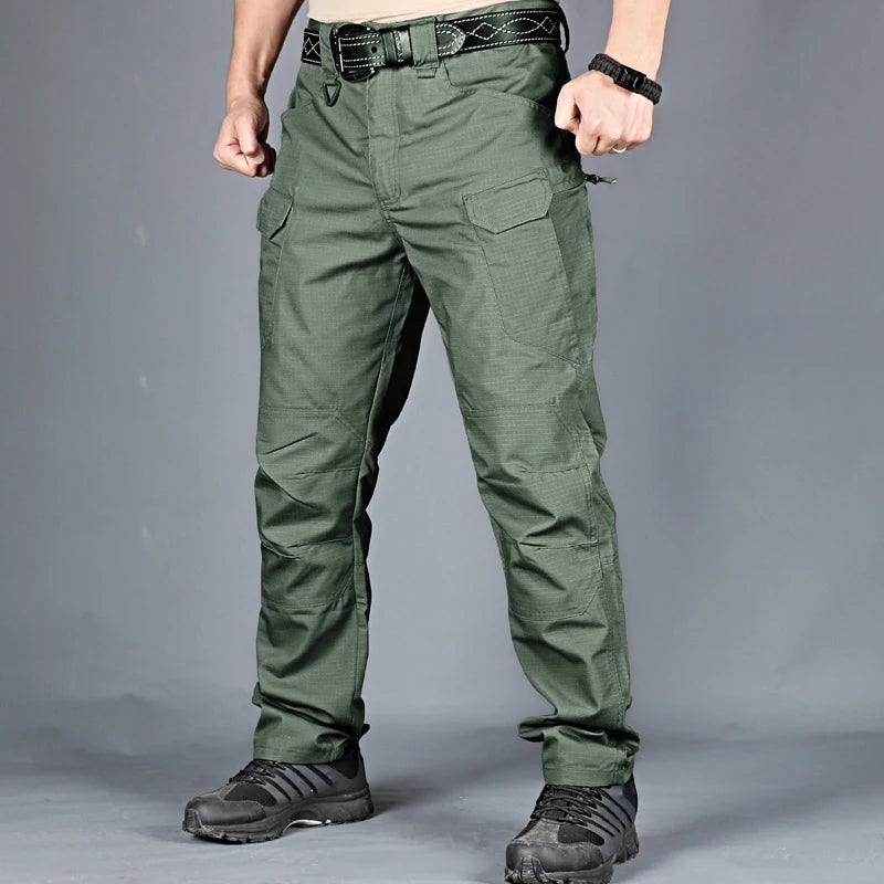 Tactical Cargo Pants Men - Army Military Combat Trousers with Multiple Pockets