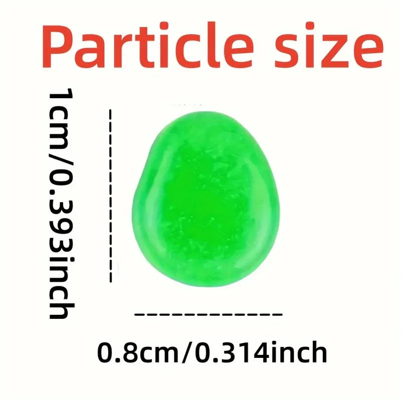 Pebbles Shining in the Dark, Luminous Resin Stones for Garden & Aquarium