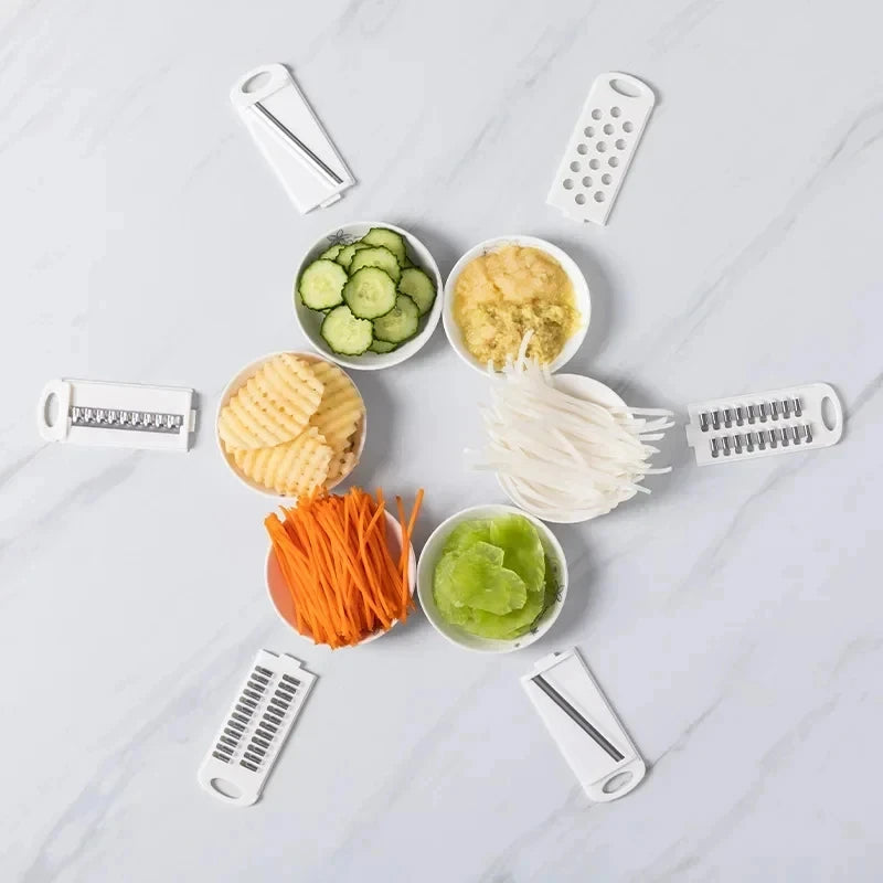 9-in-1 Vegetable Cutter | Multi-functional Grater & Shredder
