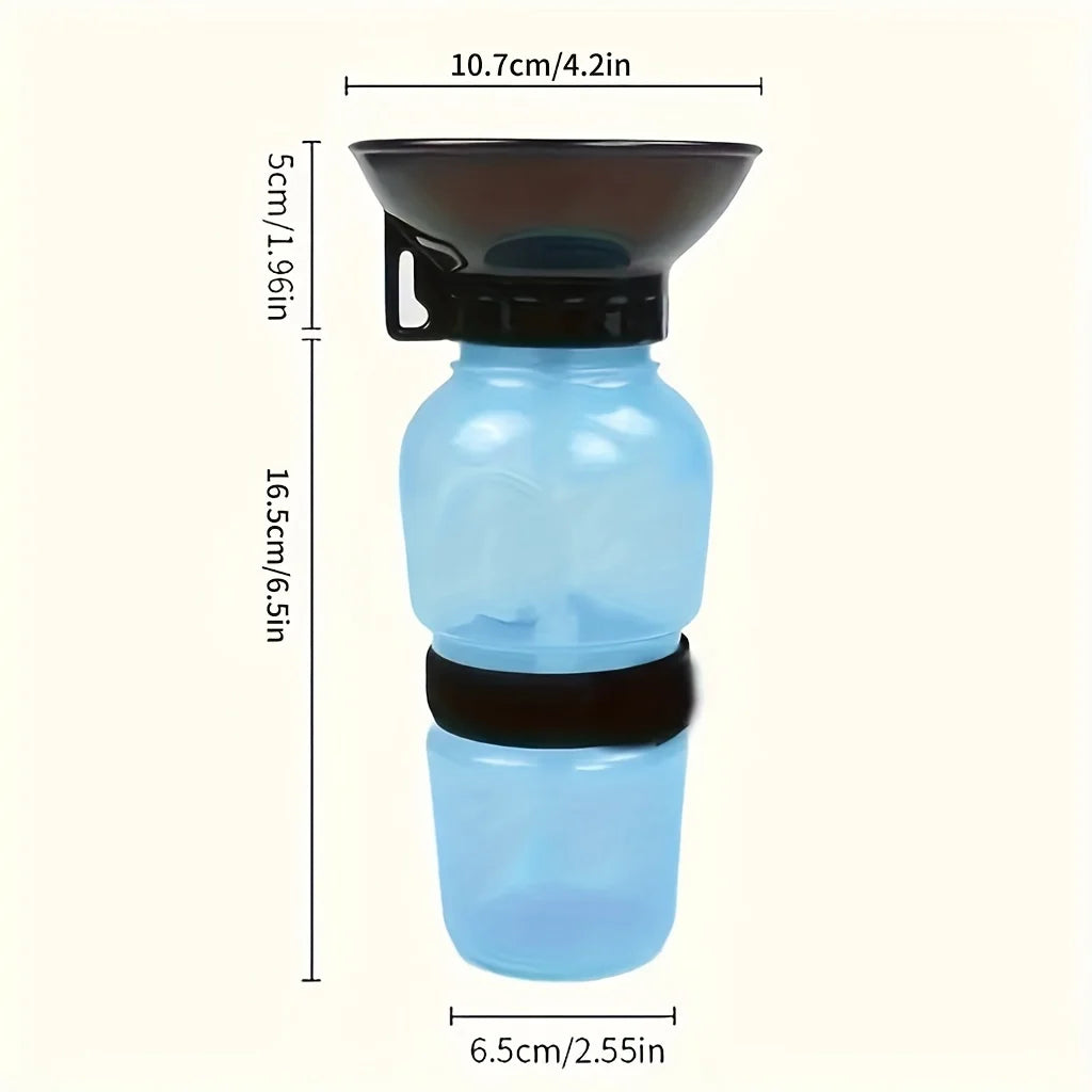 Portable Dog Water Bottle - Travel Water Dispenser for Pets
