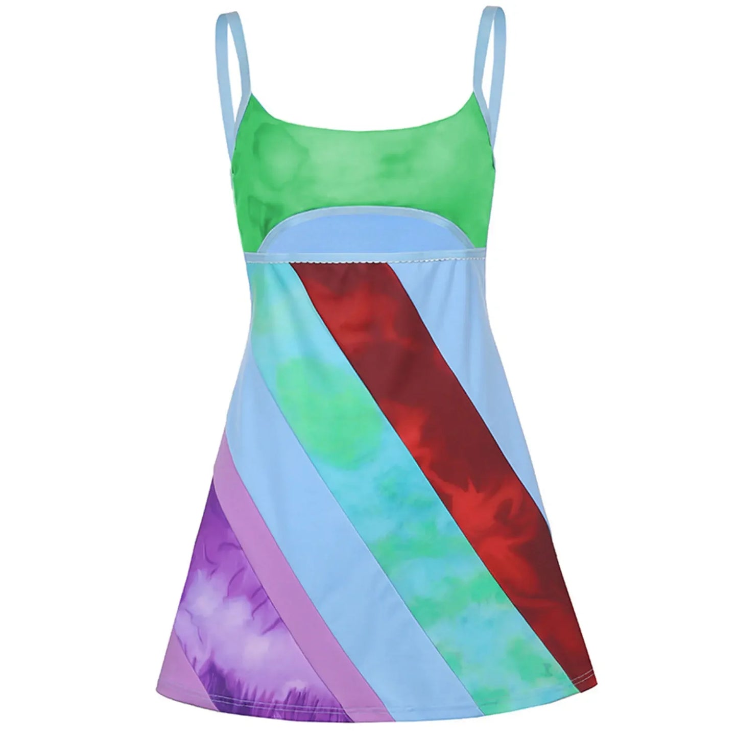 Combhasaki Women’s Summer Y2K Mini Dress