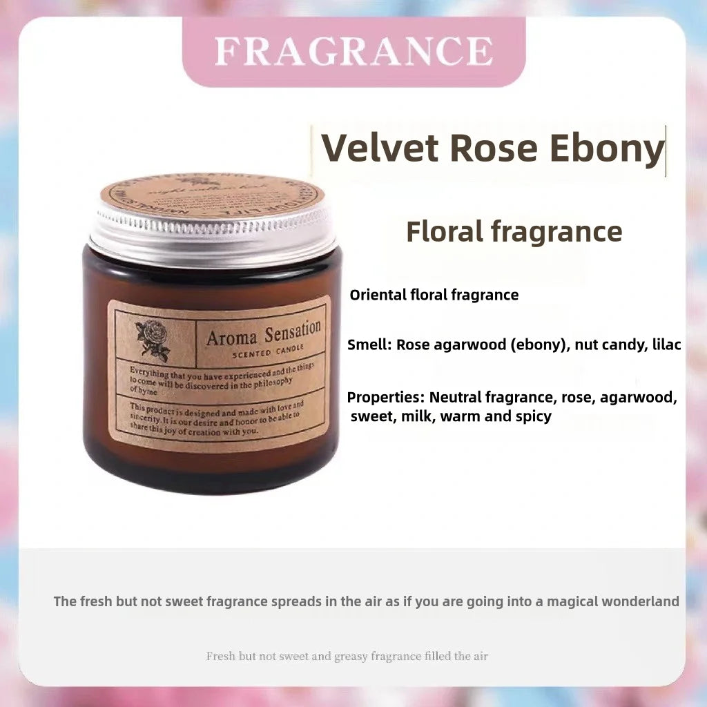 Scented Soy Candles - Smokeless Aromatic Luxury Decor