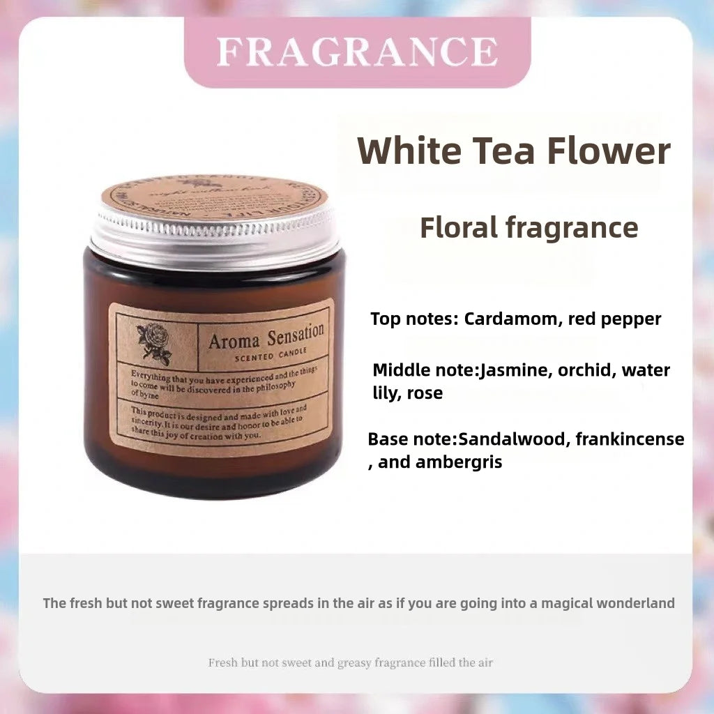 Scented Soy Candles - Smokeless Aromatic Luxury Decor