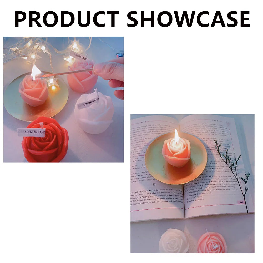 Scented Decorative Candle - Aromatherapy & Nordic Room Decor