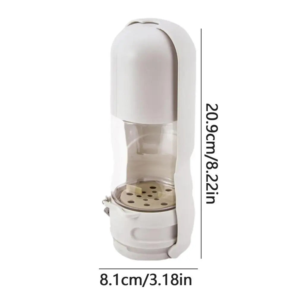 2-in-1 Dog Water Bottle - Portable Food & Water Dispenser