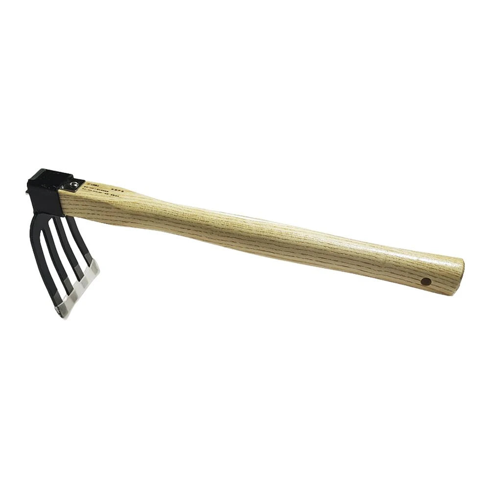 Dual-Purpose Hand Hoe and Rake