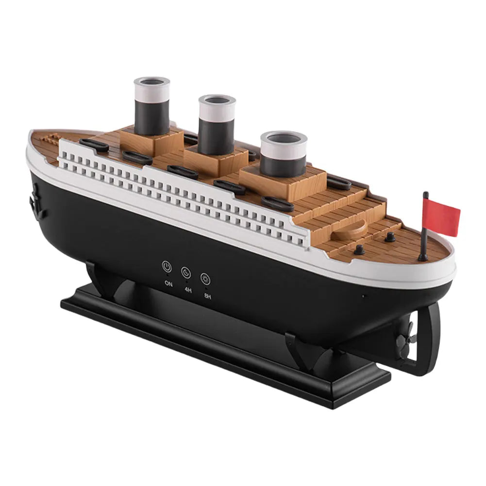 Titanic Ship Model Air Humidifier | 250ml Essential Oil Diffuser
