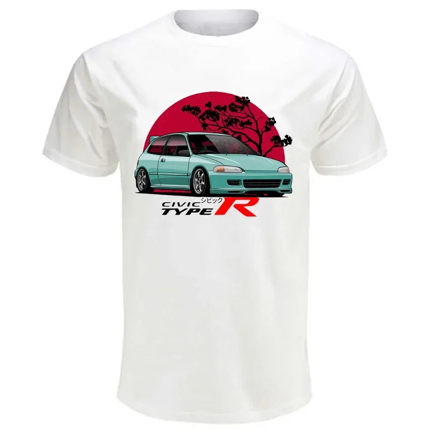 Type R Civic EG6 Legend Sport T-Shirt - Japan Classic Car Design