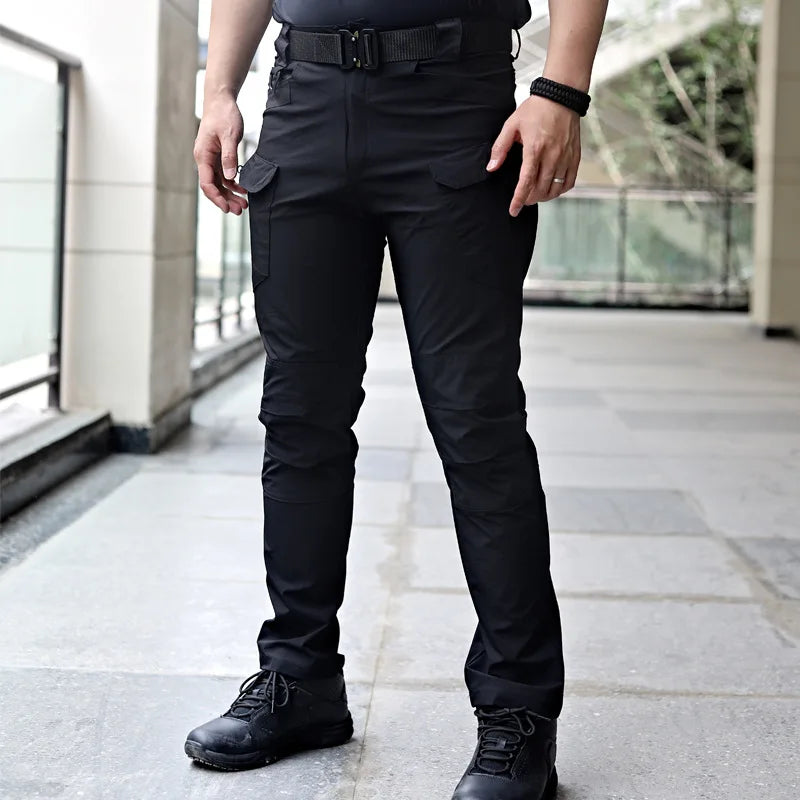 Men's Summer Tactical Cargo Pants - Quick Dry Outdoor Trousers