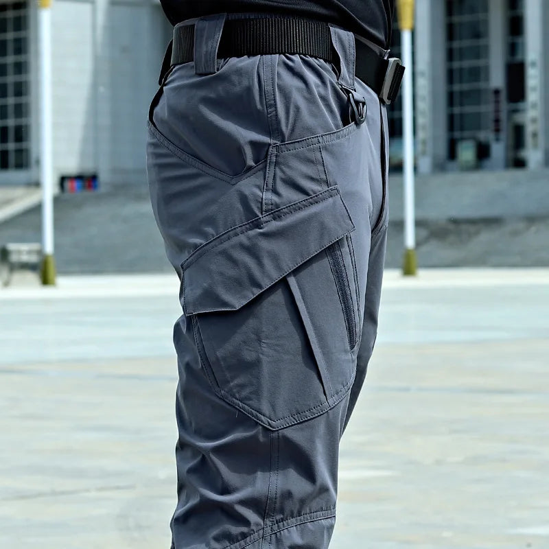 Men's Summer Tactical Cargo Pants - Quick Dry Outdoor Trousers
