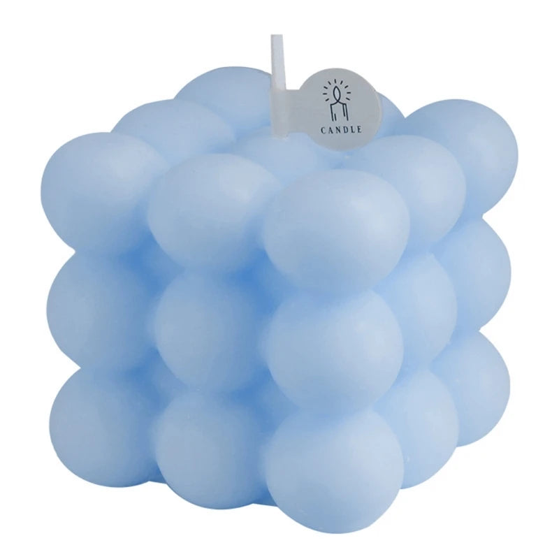 Big Cube Bubble Scented Candle - Soy Wax Aroma Candle