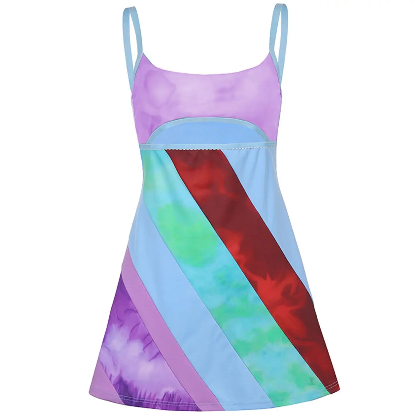 Combhasaki Women’s Summer Y2K Mini Dress