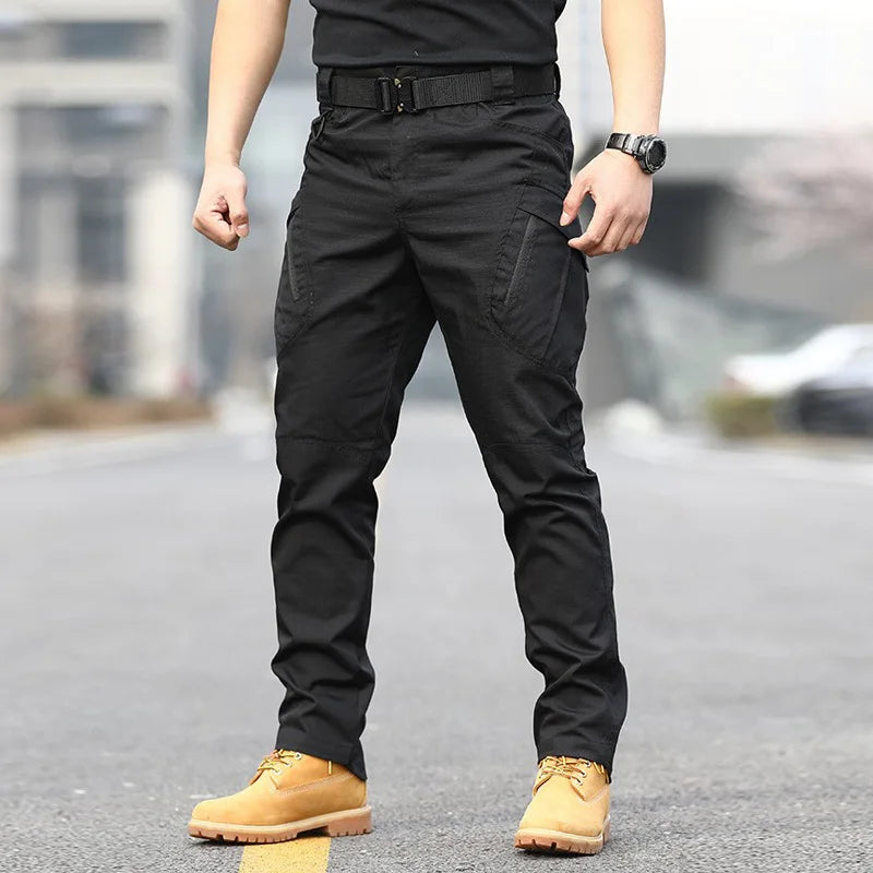 Tactical Cargo Pants Men - Army Military Combat Trousers with Multiple Pockets