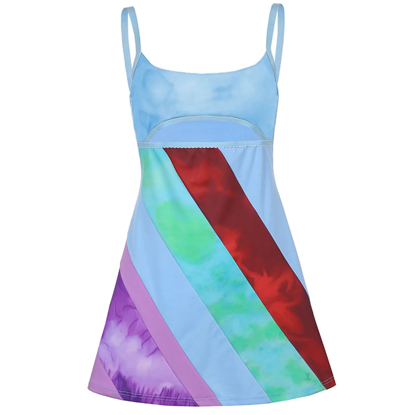 Combhasaki Women’s Summer Y2K Mini Dress