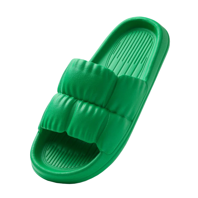 Women Soft Sole Cloud Slippers - Thick Platform Non-Slip Flip Flops