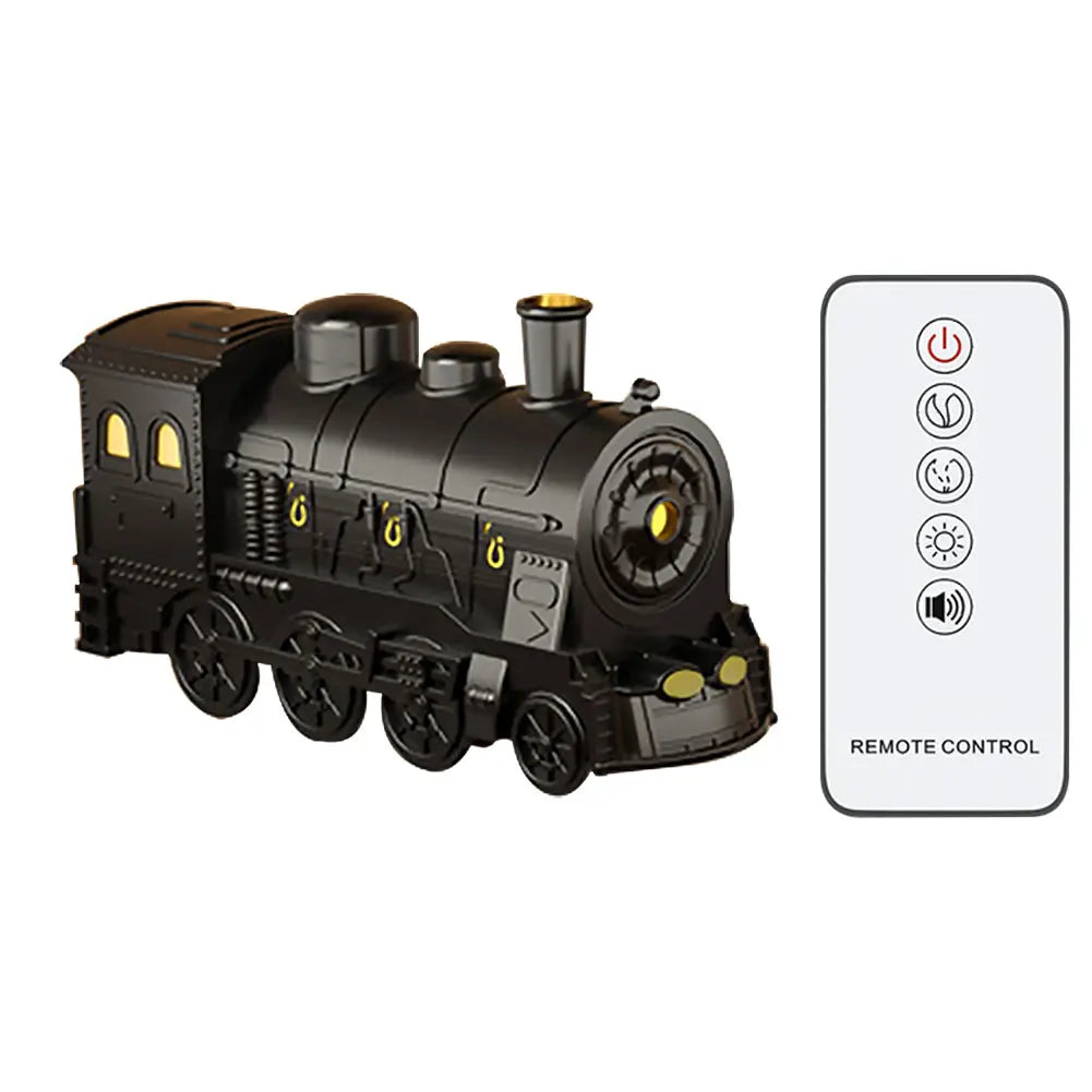 Mini Train Shape Aromatherapy Diffuser with LED Lamp