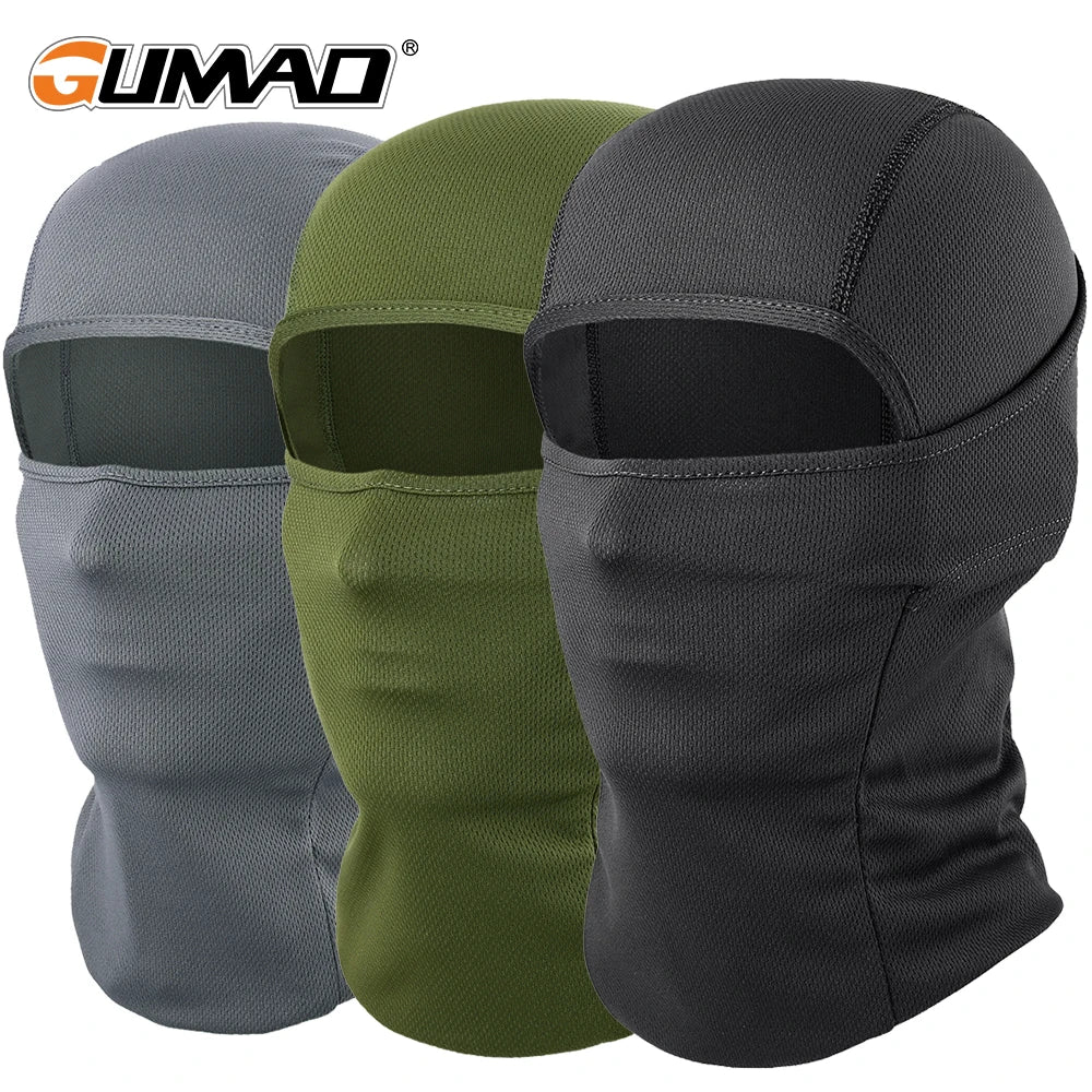 Tactical Balaclava Full Face Mask - Quick-Dry Summer Head Cover