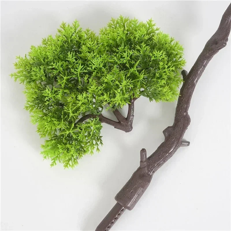 Pine Potted Artificial Bonsai Plant for Home & Office Decor