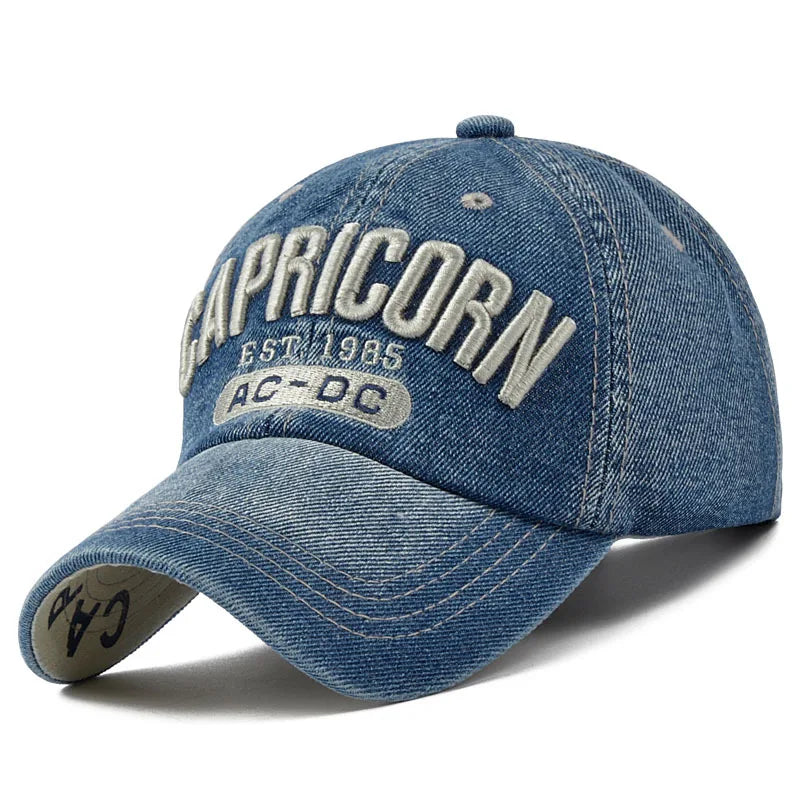 Denim Baseball Cap Men Women