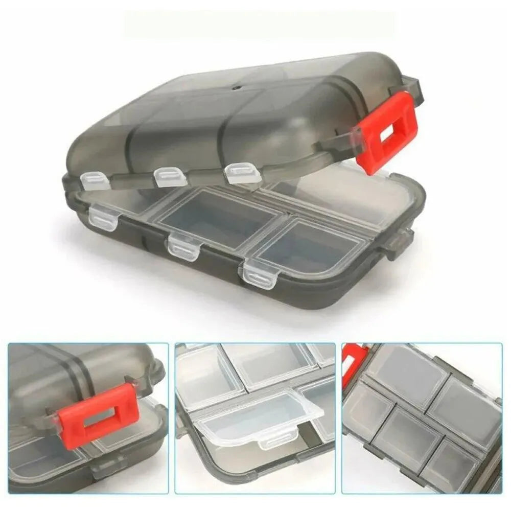 Portable 10 Grids Pill Organizer - Perfect for Travel