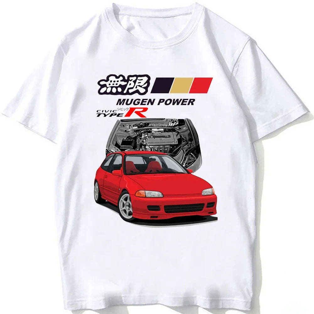 Honda Civic Type R EG6 T-Shirt for Summer - JDM Style