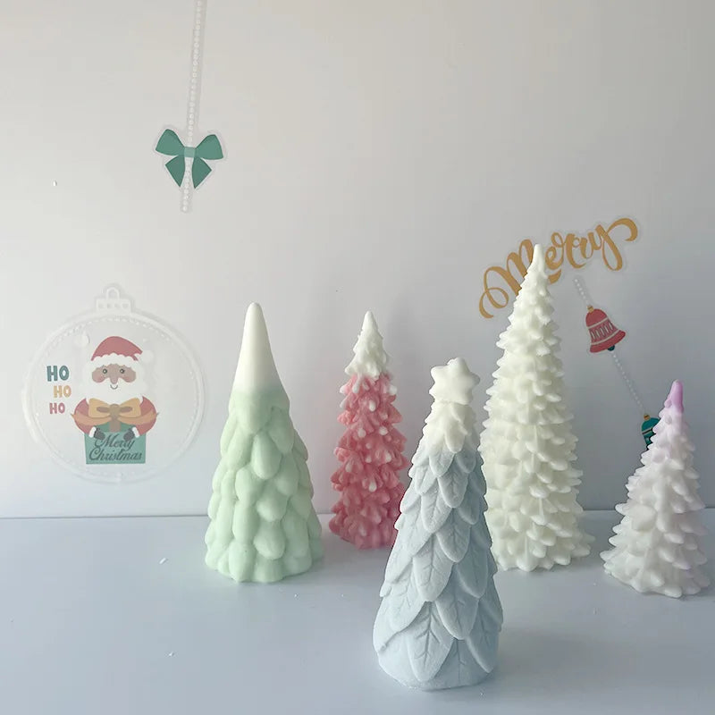 Christmas Tree Scented Candle Mold - DIY Soap & Plaster Ornament