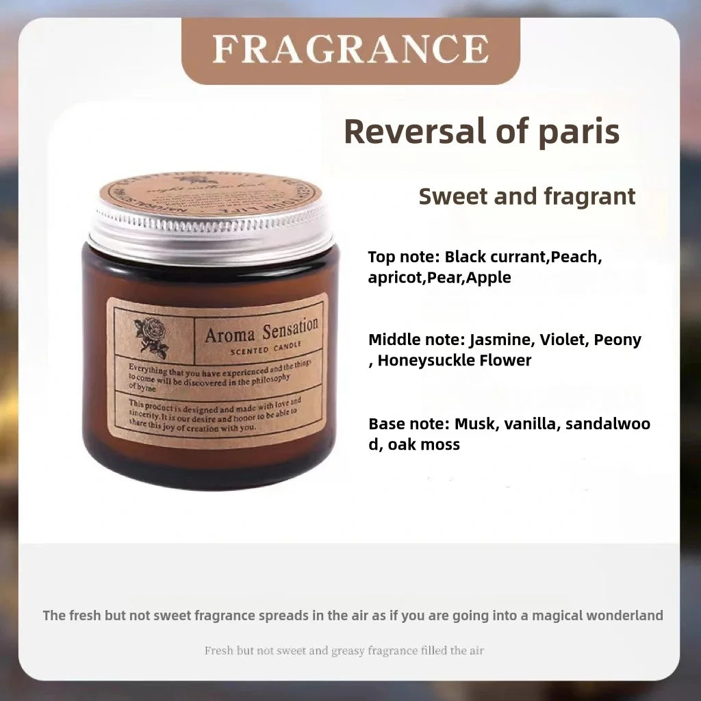 Scented Soy Candles - Smokeless Aromatic Luxury Decor
